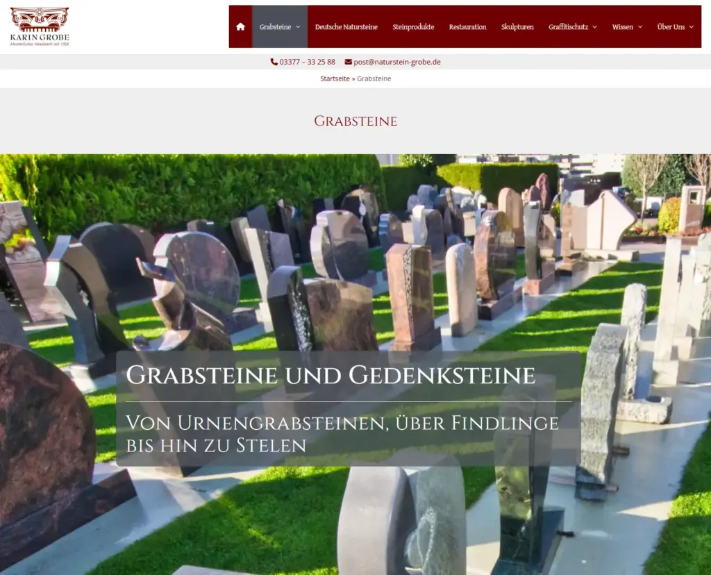 Naturstein Grobe in Zossen